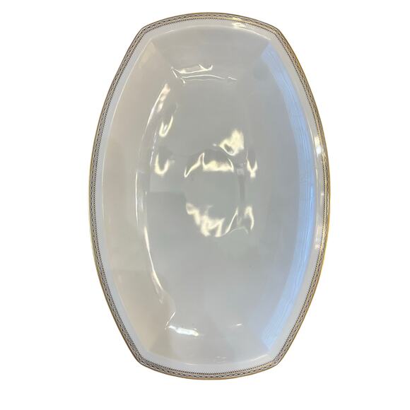 Heinrich & Co Vintage 1930's 'Claridge' 16" Large Oval Serving Platter - Picture 3 of 5